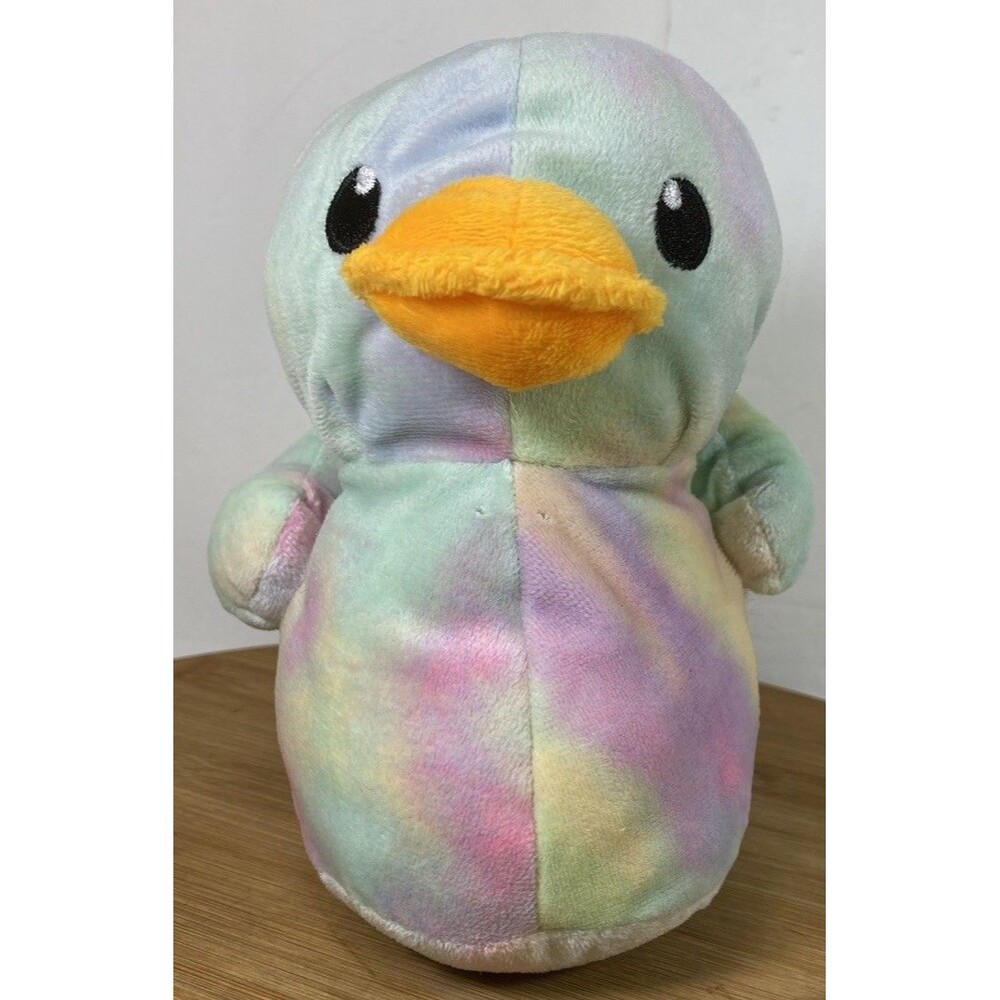 Celebrate Small Tie Dye 7 inch Duck Plush Easter Stuffed Animal Pal